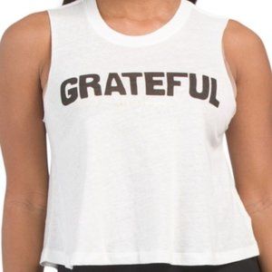 Spritual Gangster X Large Grateful cropped t shirt
